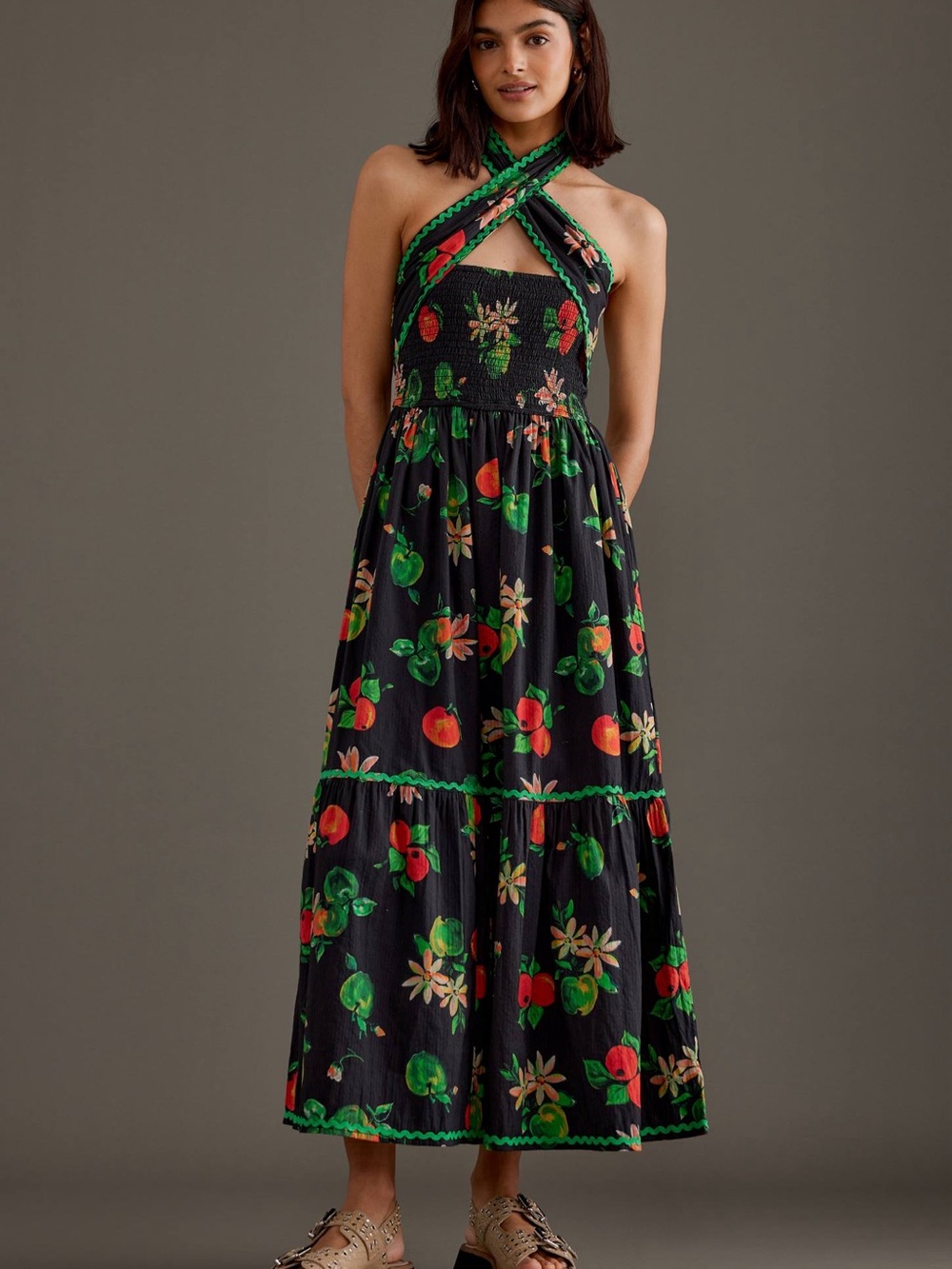 Damson Madder Pia Midi Dress
